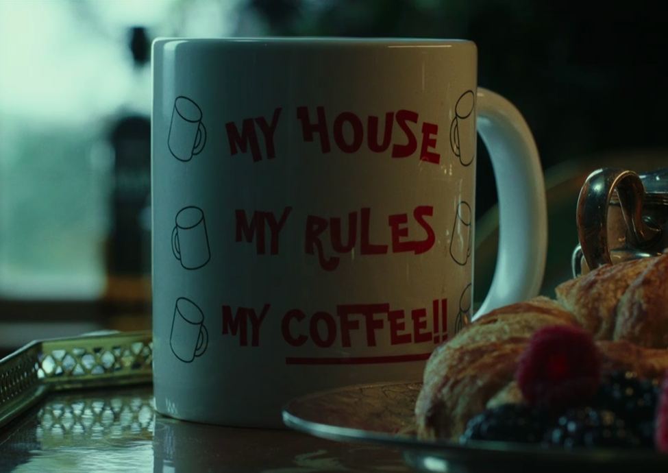 my house my rules my coffee mug; knives out