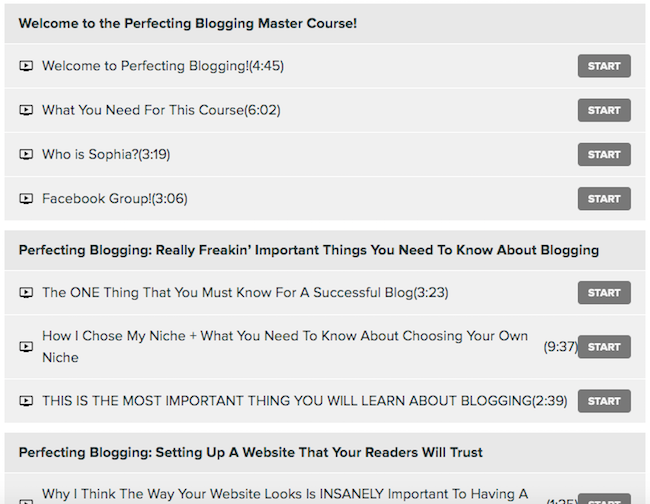 perfecting blogging curriculum